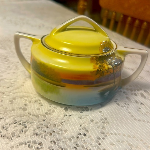 Vintage Noritake tea, creamer & Sugar Set Japan - Picture 6 of 9